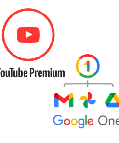 Combo Youtube Premium & Google One 400GB