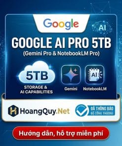 Nâng cấp Google AI Pro 5TB chính chủ | Trải nghiệm Gemini Pro & NotebookLM Pro